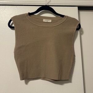 Aritzia Babaton Sculpt Knit Ribbed Tank